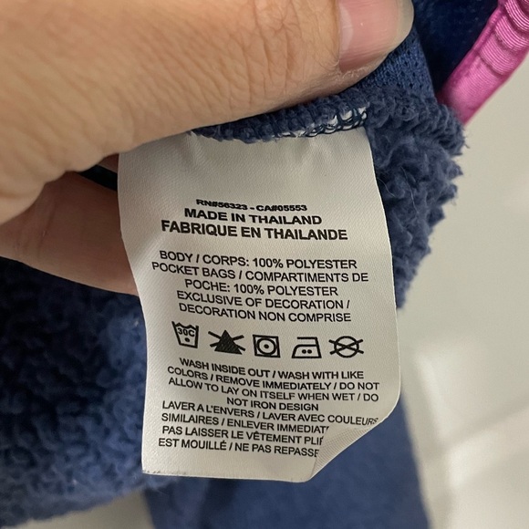 NIKE- crop Sherpa 1/4 zip - Picture 6 of 6